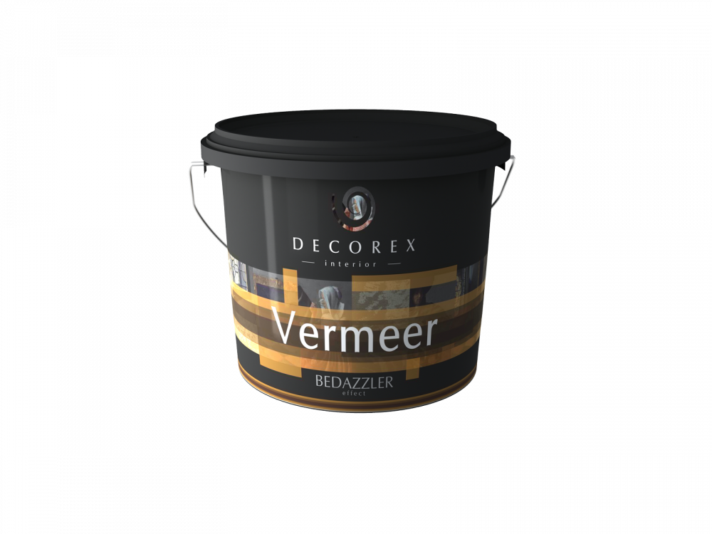 Декоративная краска Decorex Vermeer, 3,7 кг эффект песчаных вихрей, цена - купить в интернет-магазине